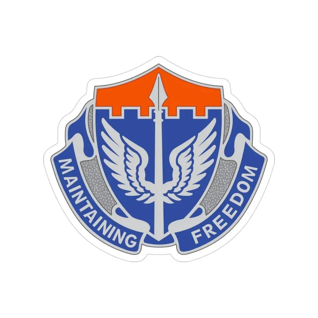 137 Aviation Regiment (U.S. Army) Transparent STICKER Die-Cut Vinyl Decal - The Sticker Space