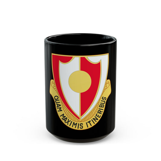 137 Engineer Battalion (U.S. Army) Black Coffee Mug-15oz-The Sticker Space