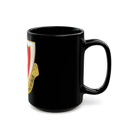 137 Engineer Battalion (U.S. Army) Black Coffee Mug-The Sticker Space