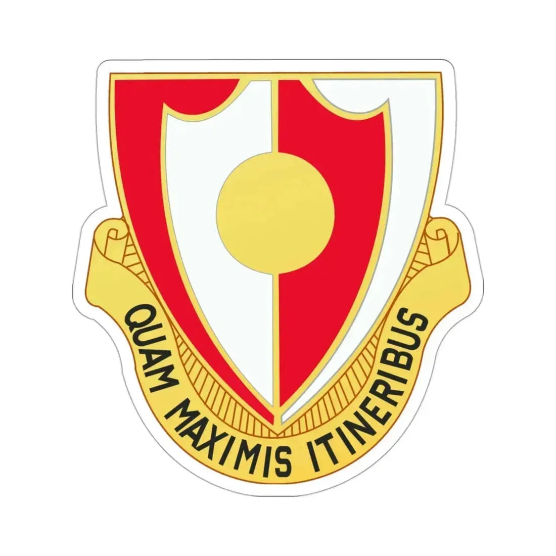 137 Engineer Battalion (U.S. Army) STICKER Vinyl Die-Cut Decal 3 Inch - The Sticker Space