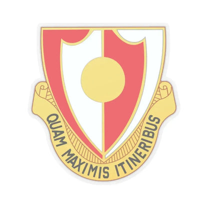 137 Engineer Battalion (U.S. Army) STICKER Vinyl Kiss-Cut Decal 2 Inch Transparent - The Sticker Space