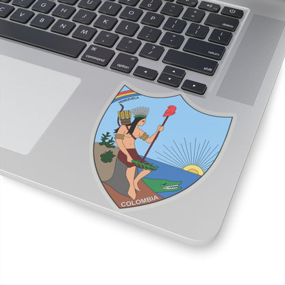 Coat of arms of Venezuela (1811) - STICKER Vinyl Kiss-Cut Decal