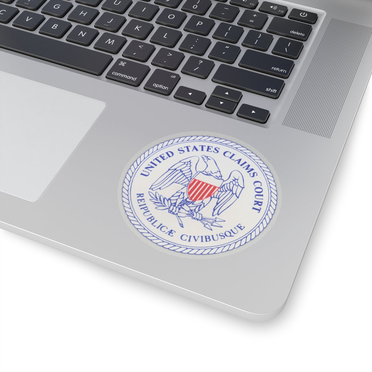 Seal of the United States Claims Court from 1982 to 1992 - STICKER Vinyl Kiss-Cut Decal