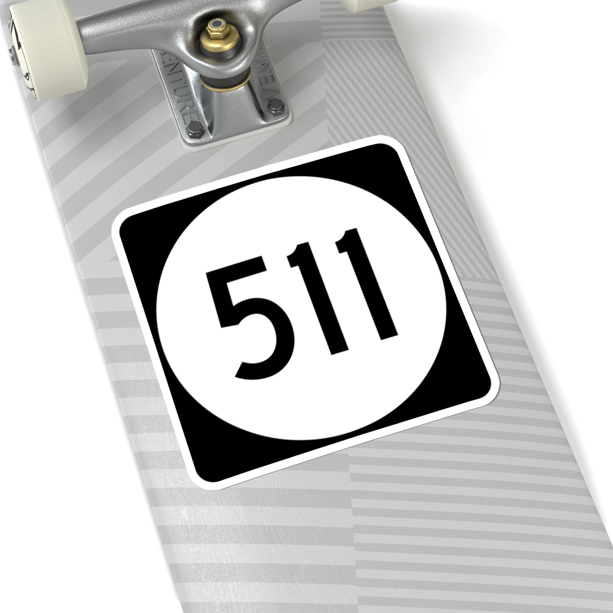 PR tertiary 511 (Puerto Rico) (Road Sign) STICKER Vinyl Kiss-Cut Decal