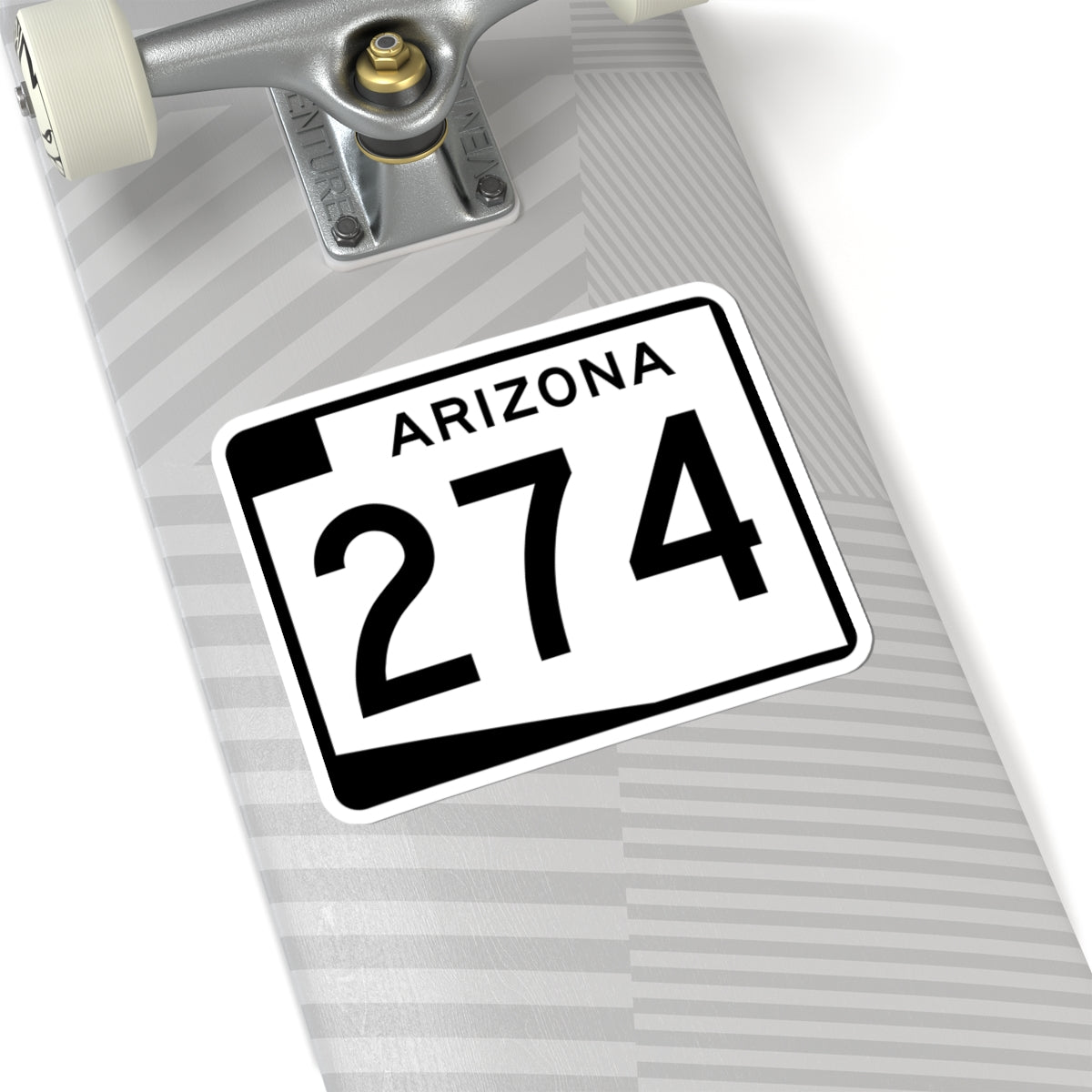 Arizona 274 (Arizona) (Road Sign) STICKER Vinyl Kiss-Cut Decal