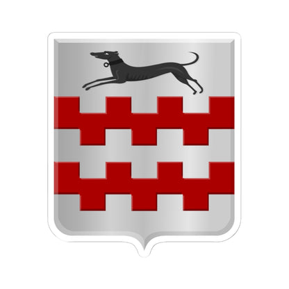 Acqoy wapen (Netherlands) (Coat of Arms) STICKER Vinyl Kiss-Cut Decal