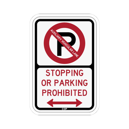 PBOT Road sign P1305D (Oregon) (Road Sign) STICKER Vinyl Kiss-Cut Decal
