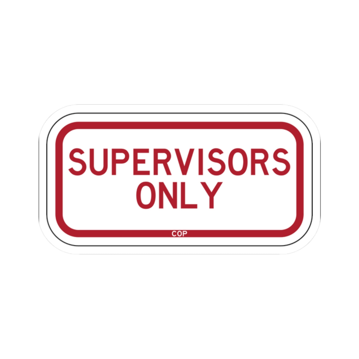 PBOT Road sign P4210 (Oregon) (Road Sign) STICKER Vinyl Kiss-Cut Decal
