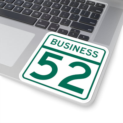 MD Route 52 Business (Maryland) (Road Sign) STICKER Vinyl Kiss-Cut Decal