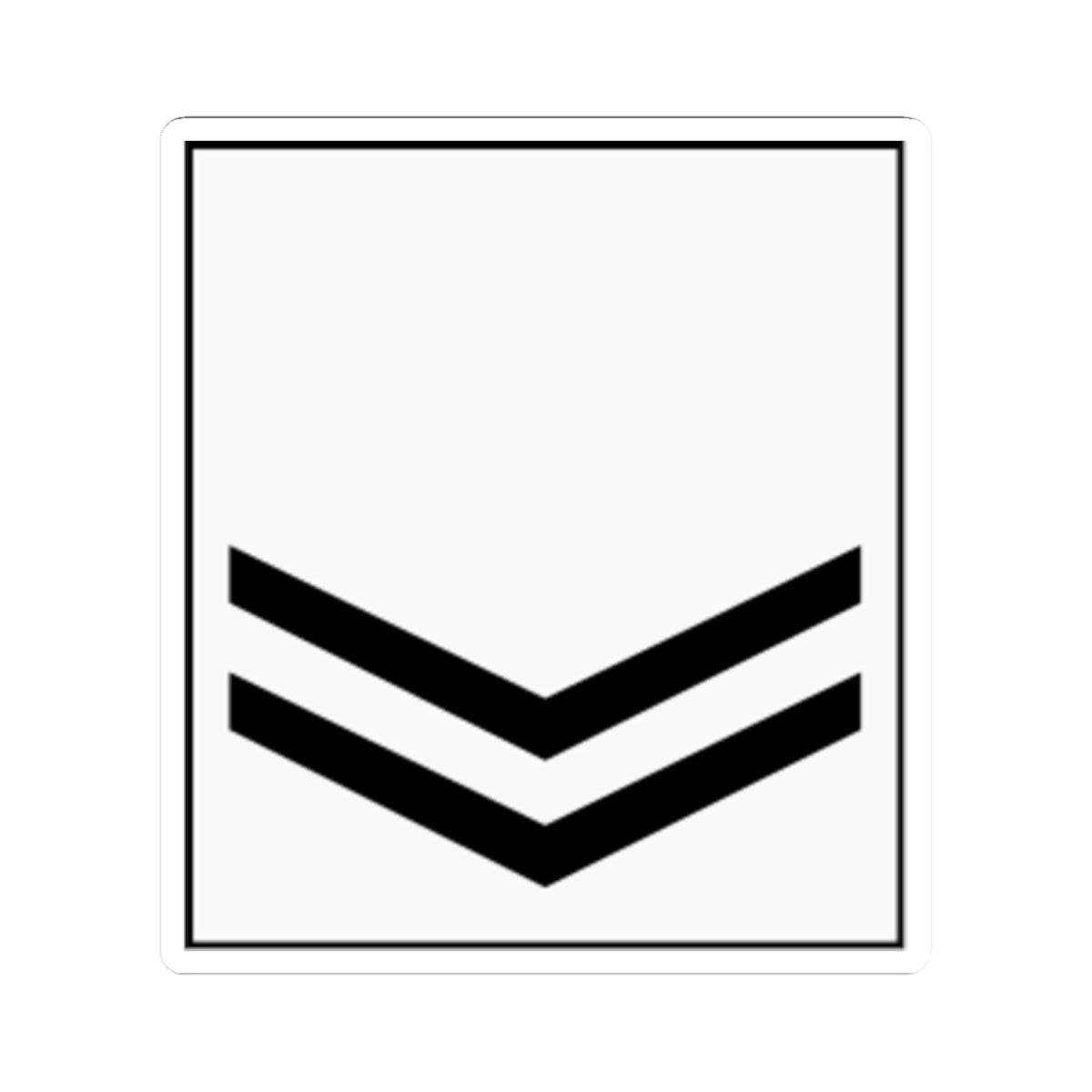 Kenya AirForce OR 4 (Kenya) (Military Rank) STICKER Vinyl Kiss-Cut Decal