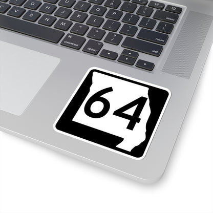 MO-64 (Missouri) (Road Sign) STICKER Vinyl Kiss-Cut Decal