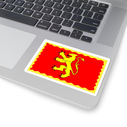 Flag of Deheubarth (United Kingdom) STICKER Vinyl Kiss-Cut Decal