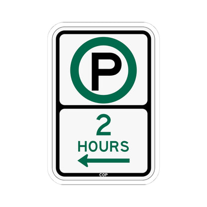 PBOT Road sign P3800L (Oregon) (Road Sign) STICKER Vinyl Kiss-Cut Decal