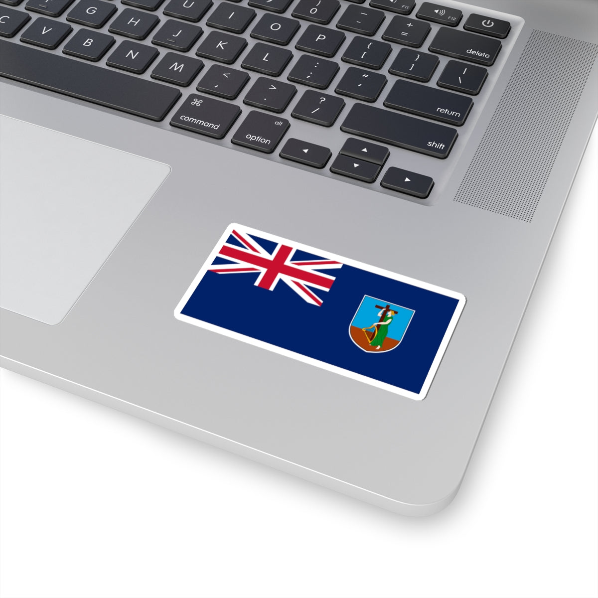 Flag of Montserrat (United Kingdom) STICKER Vinyl Kiss-Cut Decal