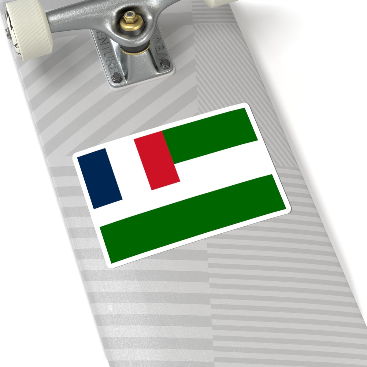 Flag of Syria French mandate (Belgium) STICKER Vinyl Kiss-Cut Decal