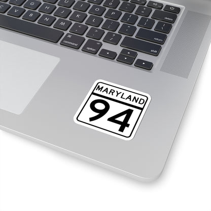 MD Route 94 (Maryland) (Road Sign) STICKER Vinyl Kiss-Cut Decal