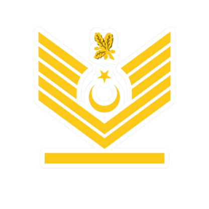 Navy TUR OR 08 (Turkey) (Military Rank) STICKER Vinyl Kiss-Cut Decal