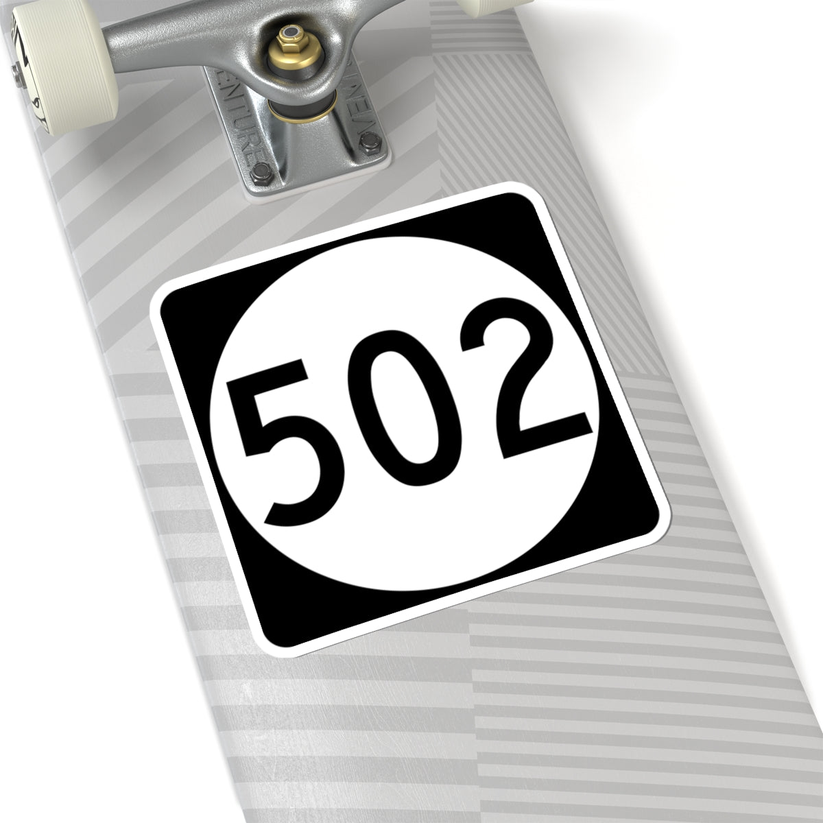 PR tertiary 502 (Puerto Rico) (Road Sign) STICKER Vinyl Kiss-Cut Decal