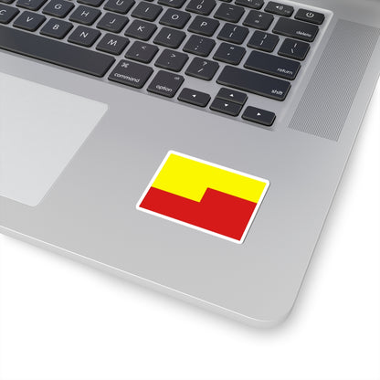 Flag of Nordkapp (Norway) STICKER Vinyl Kiss-Cut Decal