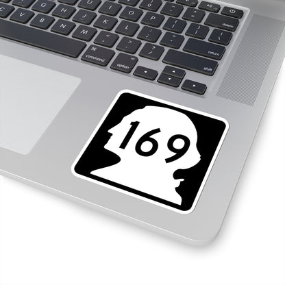WA-169 (Washington) (Road Sign) STICKER Vinyl Kiss-Cut Decal