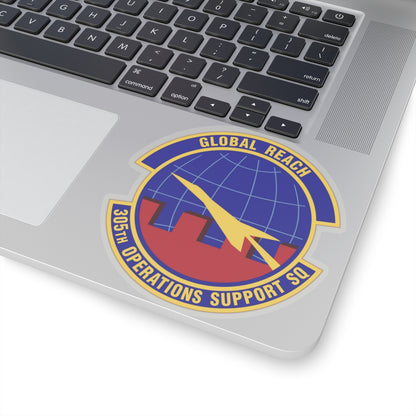 305 Operations Support Squadron AMC (U.S. Air Force) STICKER Vinyl Kiss-Cut Decal