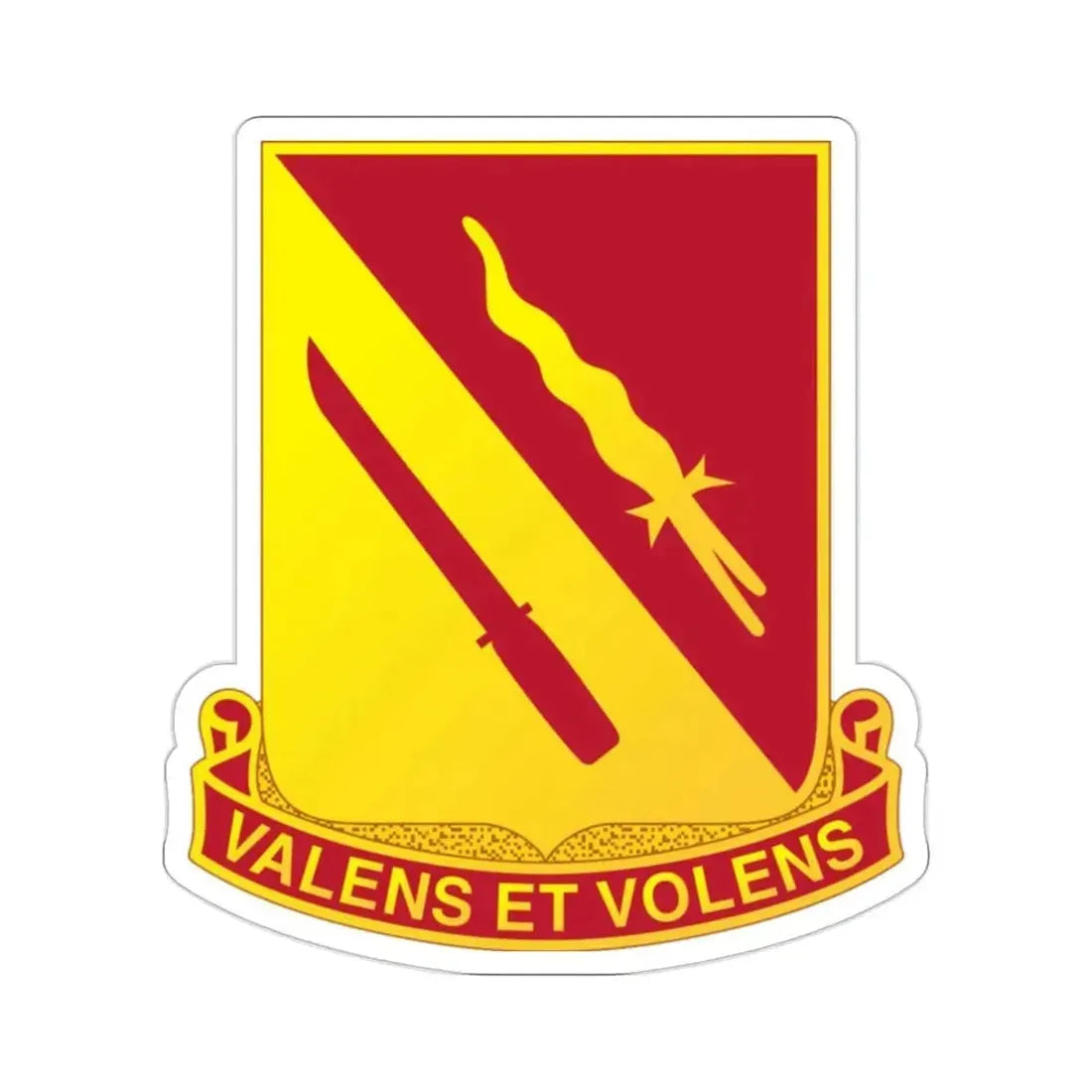 137th Artillery Regiment (U.S. Army) STICKER Vinyl Die-Cut Decal 2 Inch - The Sticker Space