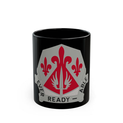 138 Engineer Group (U.S. Army) Black Coffee Mug-11oz-The Sticker Space