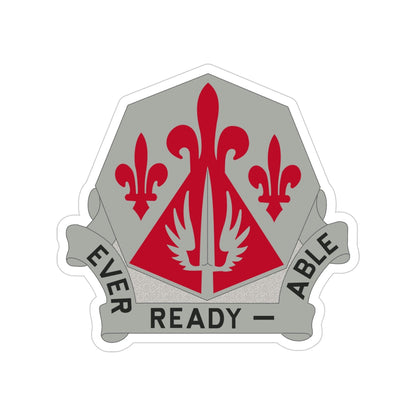 138 Engineer Group (U.S. Army) Transparent STICKER Die-Cut Vinyl Decal-4 Inch-The Sticker Space