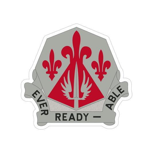 138 Engineer Group (U.S. Army) Transparent STICKER Die-Cut Vinyl Decal-6 Inch-The Sticker Space