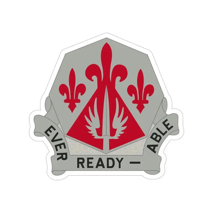 138 Engineer Group (U.S. Army) Transparent STICKER Die-Cut Vinyl Decal 6 Inch - The Sticker Space