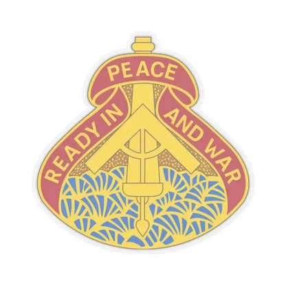 138 Field Artillery Brigade 2 (U.S. Army) STICKER Vinyl Kiss-Cut Decal 2 Inch Transparent - The Sticker Space