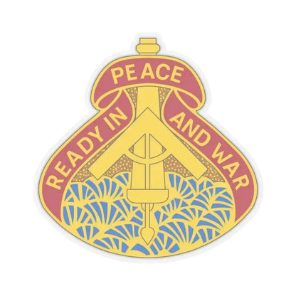 138 Field Artillery Brigade 2 (U.S. Army) STICKER Vinyl Kiss-Cut Decal 6 Inch Transparent - The Sticker Space