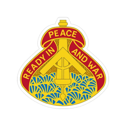 138 Field Artillery Brigade 2 (U.S. Army) Transparent STICKER Die-Cut Vinyl Decal 2 Inch - The Sticker Space