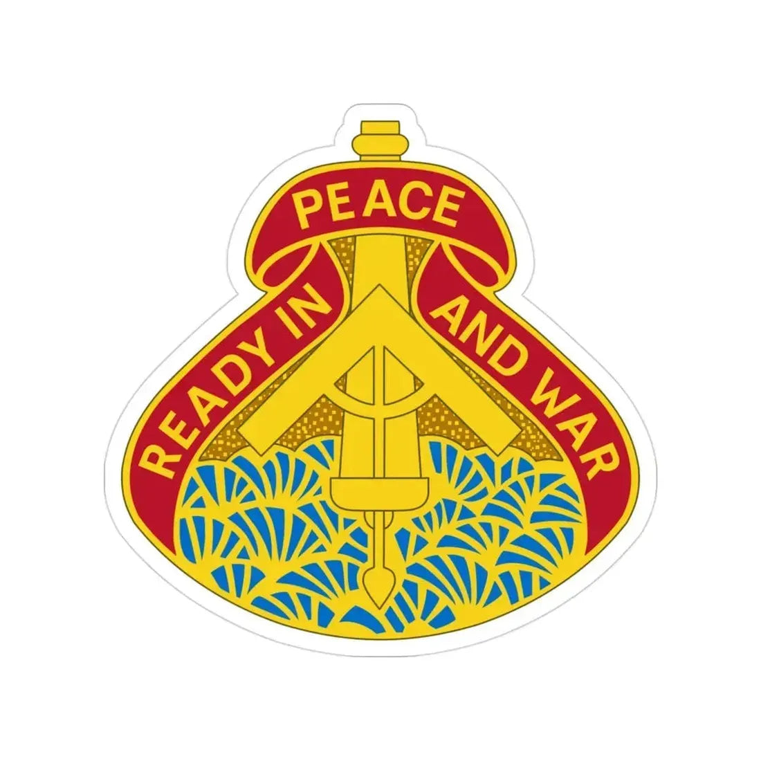 138 Field Artillery Brigade 2 (U.S. Army) Transparent STICKER Die-Cut Vinyl Decal 3 Inch - The Sticker Space