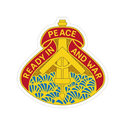 138 Field Artillery Brigade 2 (U.S. Army) Transparent STICKER Die-Cut Vinyl Decal 3 Inch - The Sticker Space