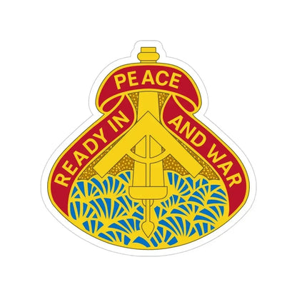 138 Field Artillery Brigade 2 (U.S. Army) Transparent STICKER Die-Cut Vinyl Decal 5 Inch - The Sticker Space