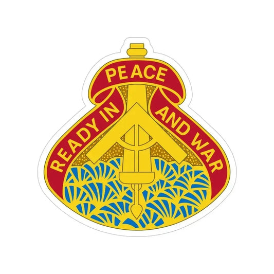 138 Field Artillery Brigade 2 (U.S. Army) Transparent STICKER Die-Cut Vinyl Decal 6 Inch - The Sticker Space