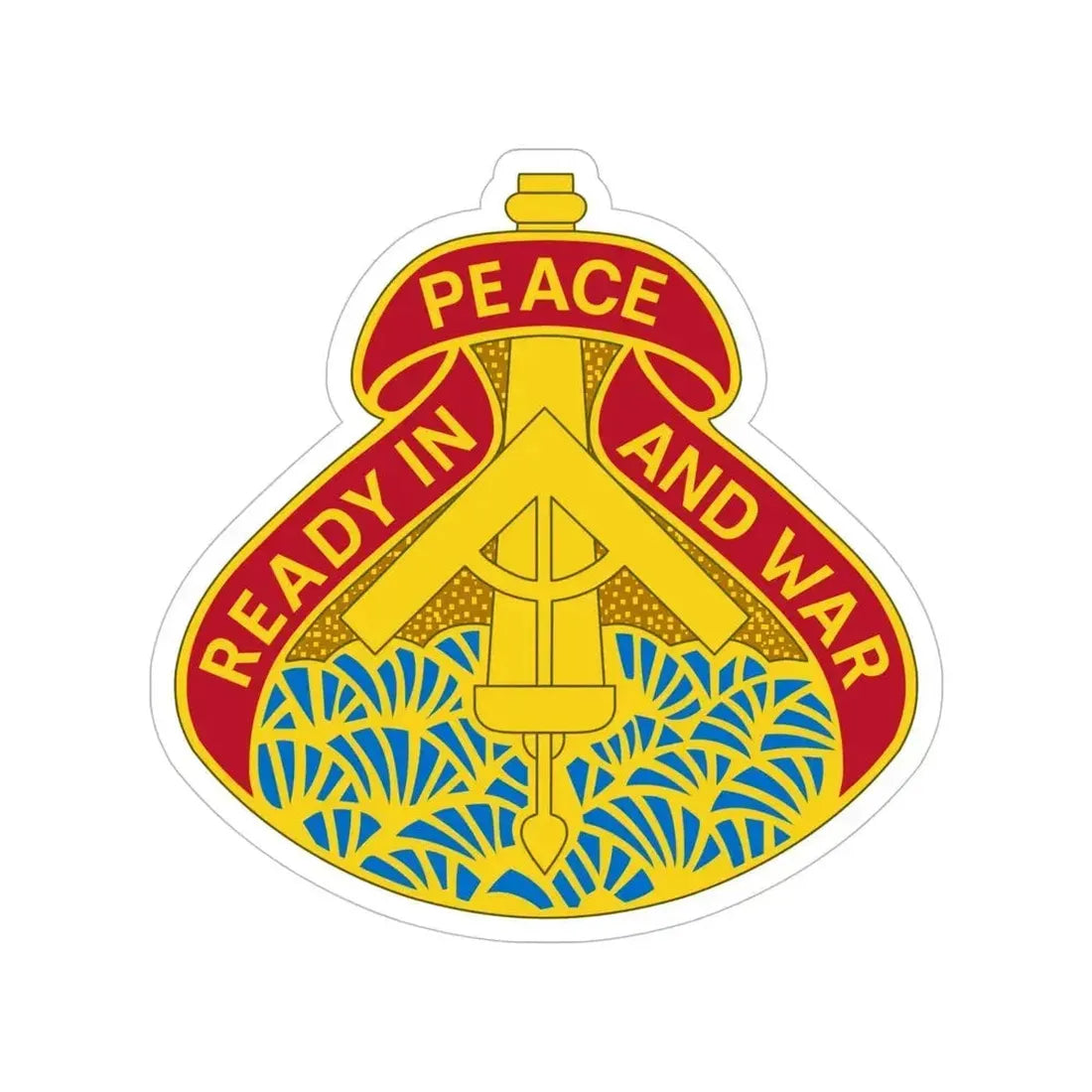 138 Field Artillery Brigade 2 (U.S. Army) Transparent STICKER Die-Cut Vinyl Decal 6 Inch - The Sticker Space