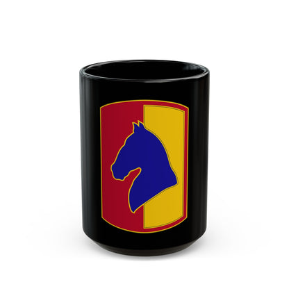 138 Field Artillery Brigade 3 (U.S. Army) Black Coffee Mug-15oz-The Sticker Space