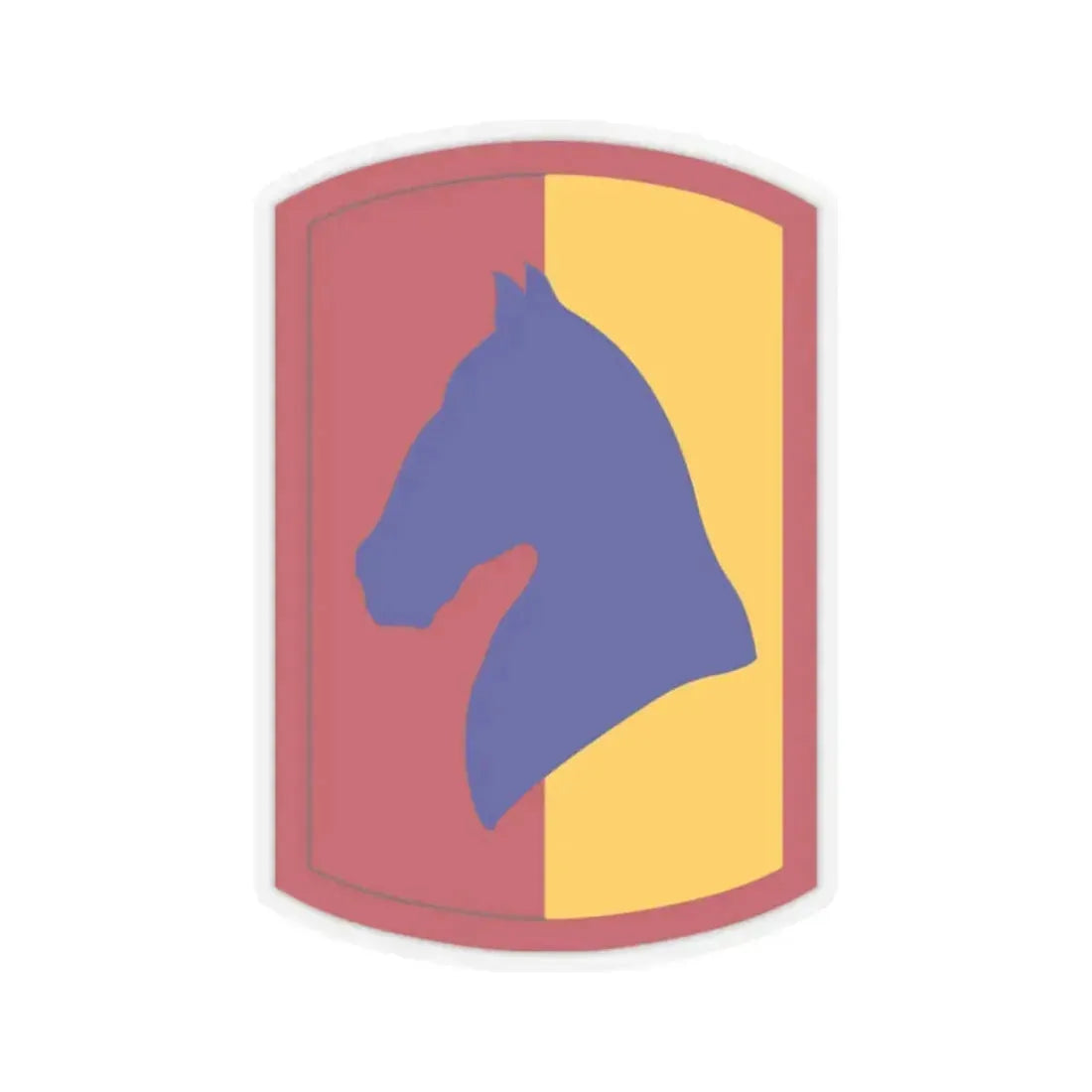 138 Field Artillery Brigade (U.S. Army) STICKER Vinyl Kiss-Cut Decal 2 Inch Transparent - The Sticker Space