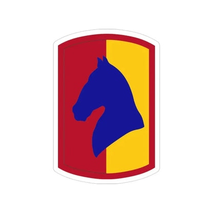 138 Field Artillery Brigade (U.S. Army) Transparent STICKER Die-Cut Vinyl Decal 3 Inch - The Sticker Space