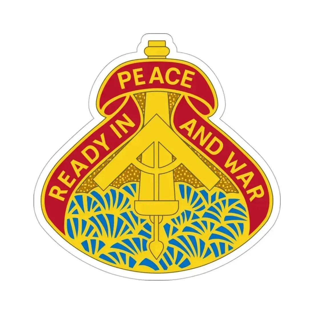 138 Field Artillery Brigade v2 (U.S. Army) STICKER Vinyl Die-Cut Decal 3 Inch - The Sticker Space