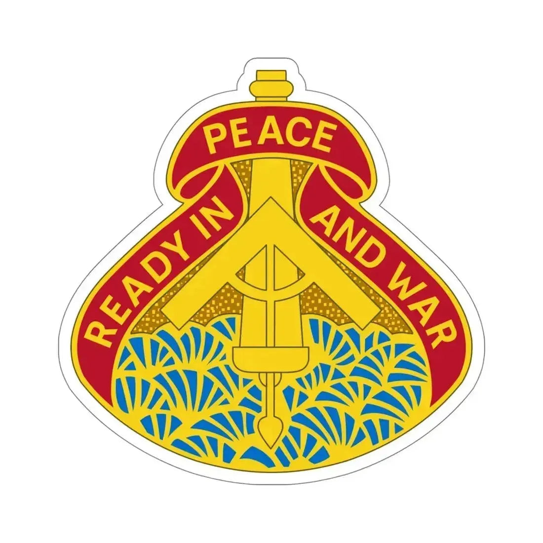 138 Field Artillery Brigade v2 (U.S. Army) STICKER Vinyl Die-Cut Decal 5 Inch - The Sticker Space