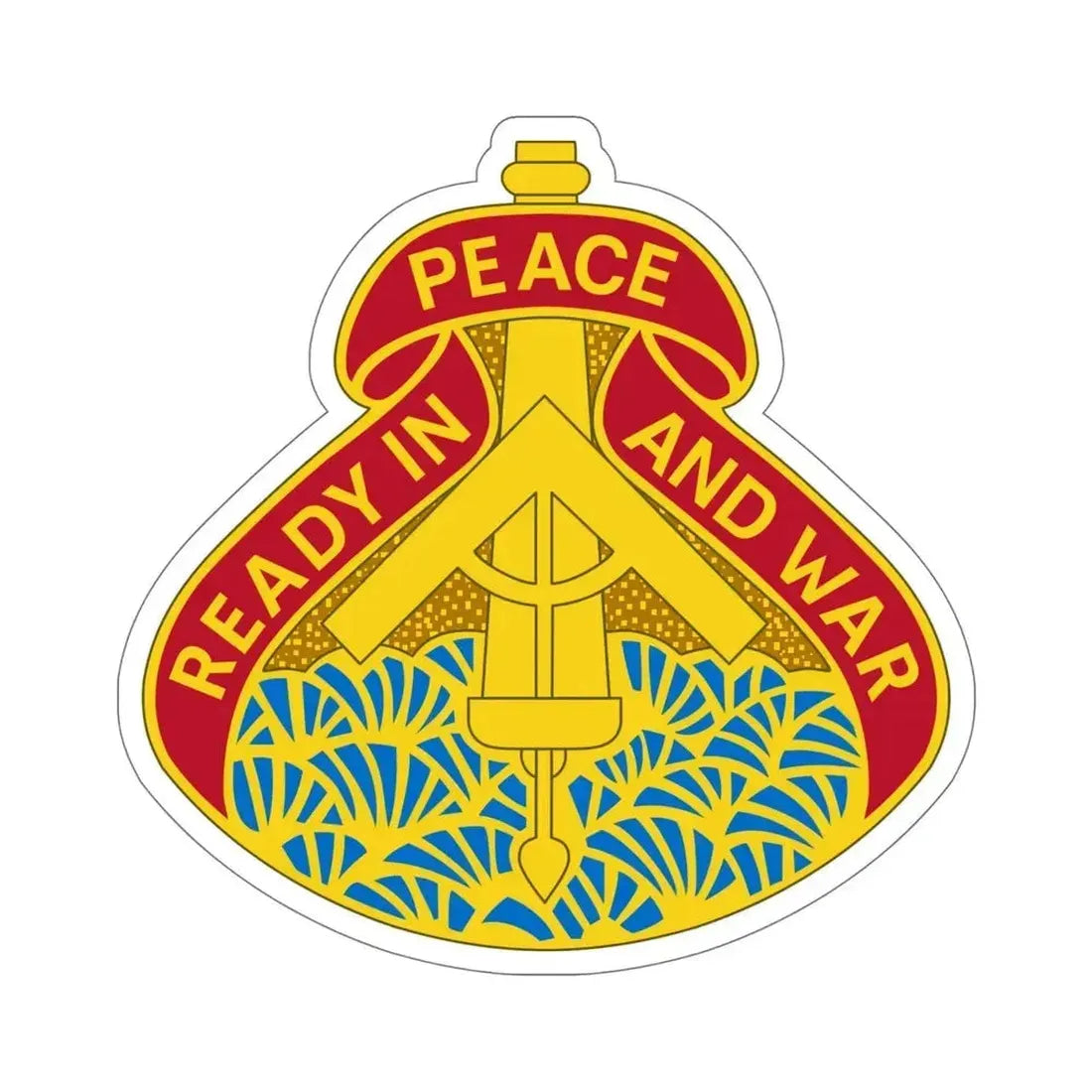 138 Field Artillery Brigade v2 (U.S. Army) STICKER Vinyl Die-Cut Decal 6 Inch - The Sticker Space