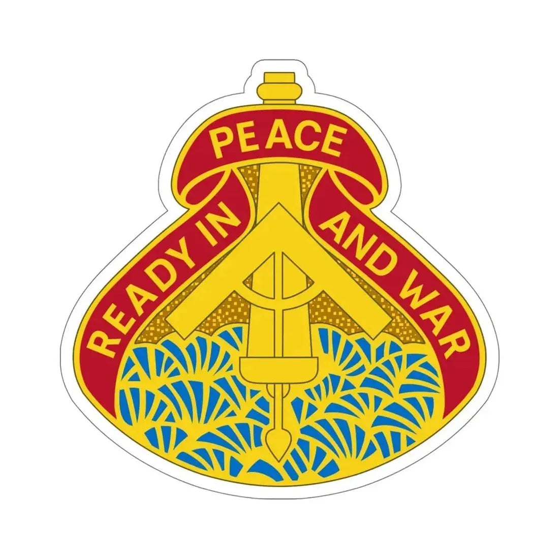 138 Field Artillery Brigade v2 (U.S. Army) STICKER Vinyl Die-Cut Decal - The Sticker Space