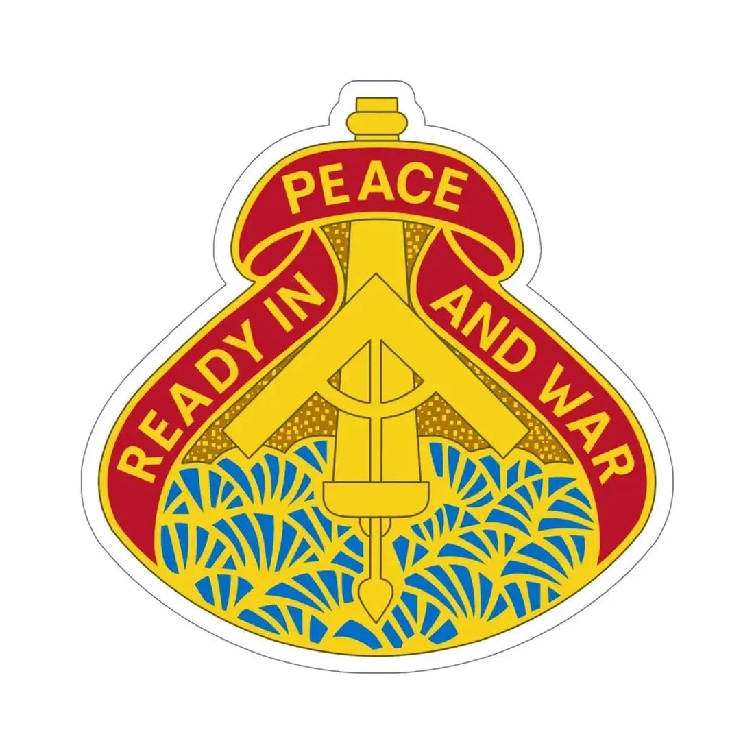 138 Field Artillery Brigade v2 (U.S. Army) STICKER Vinyl Die-Cut Decal - The Sticker Space