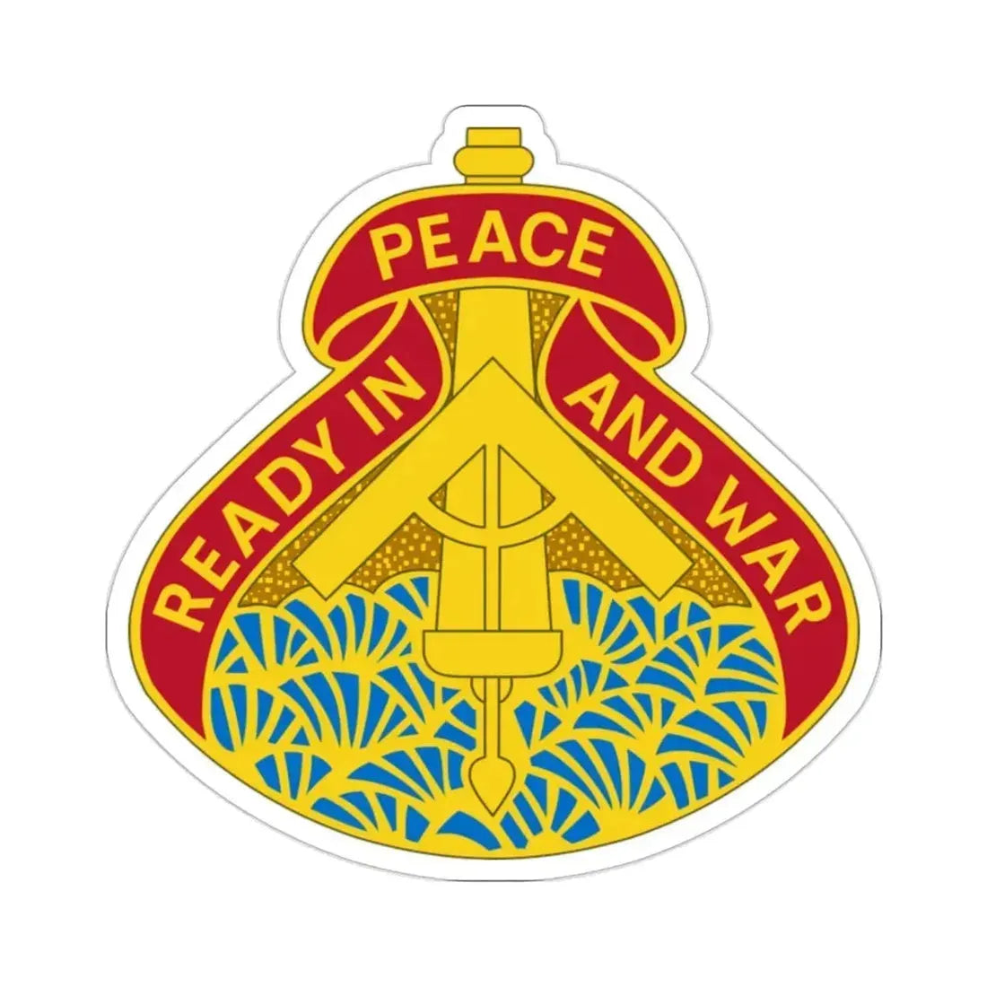 138 Field Artillery Brigade v2 (U.S. Army) STICKER Vinyl Die-Cut Decal - The Sticker Space
