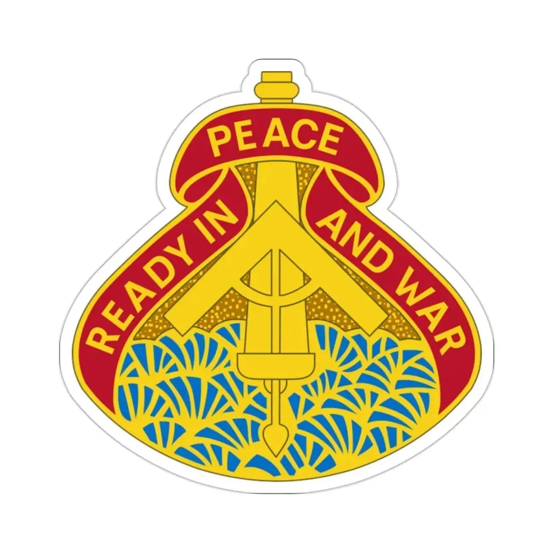 138 Field Artillery Brigade v2 (U.S. Army) STICKER Vinyl Die-Cut Decal - The Sticker Space