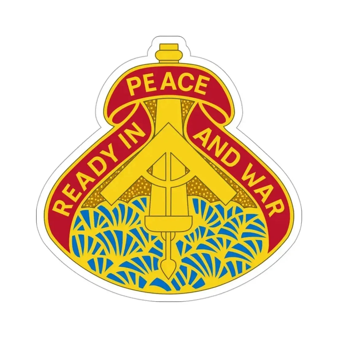 138 Field Artillery Brigade v2 (U.S. Army) STICKER Vinyl Die-Cut Decal - The Sticker Space