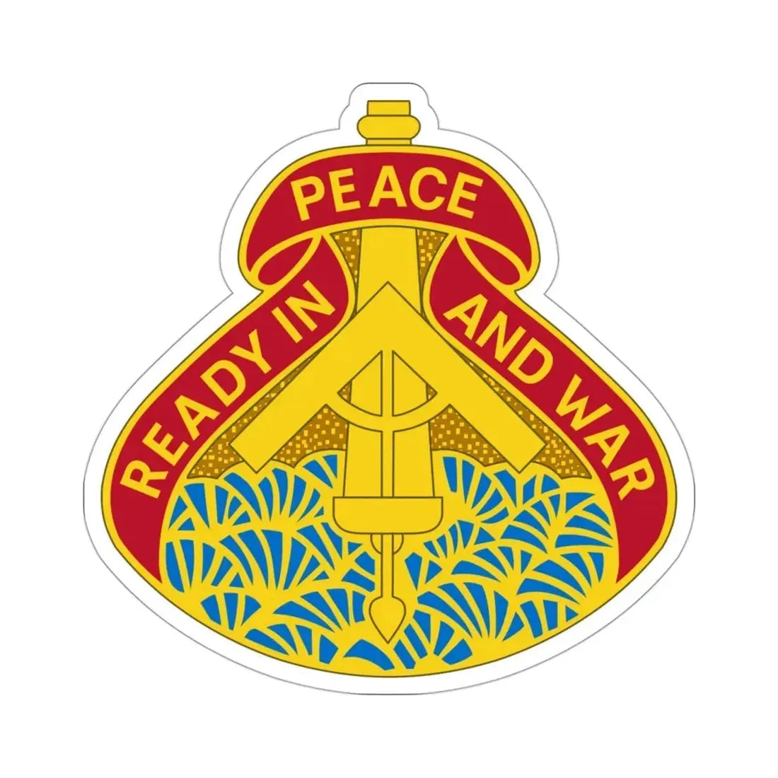 138 Field Artillery Brigade v2 (U.S. Army) STICKER Vinyl Die-Cut Decal - The Sticker Space